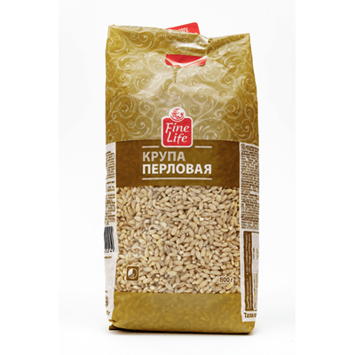 Купить КРУПА ПЕРЛОВАЯ FINE LIFE 800 Г. с доставкой на дом . Доставка продуктов Тюмень , доставка продуктов в Тюмени , dostavka-produktov-tyumen , dost