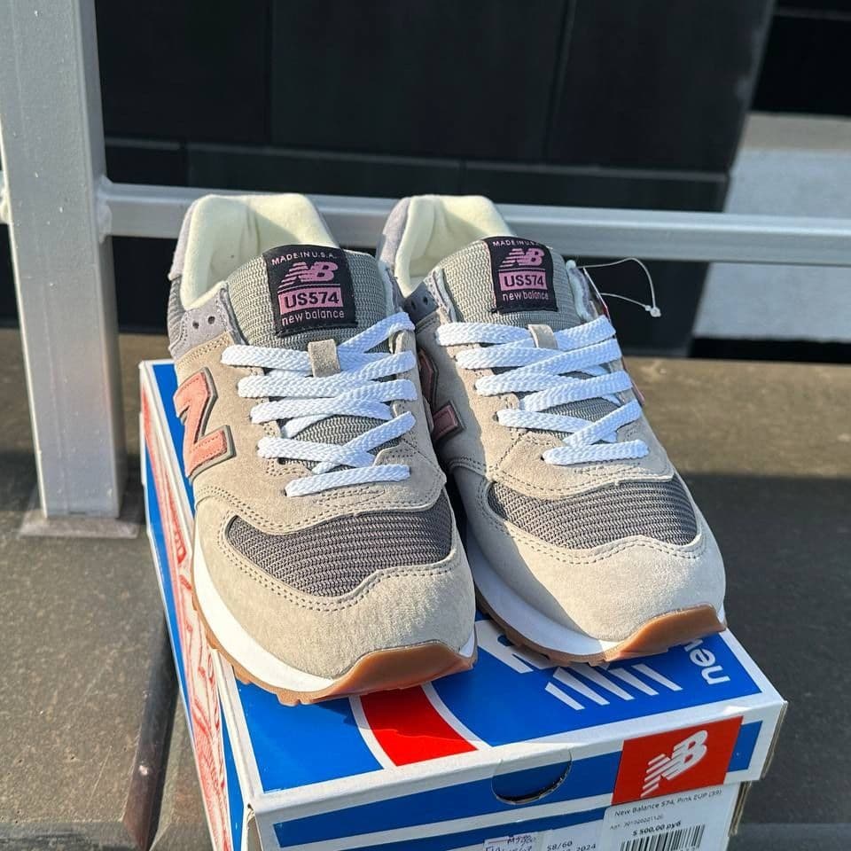 Купить New Balance 574, Pink EUP