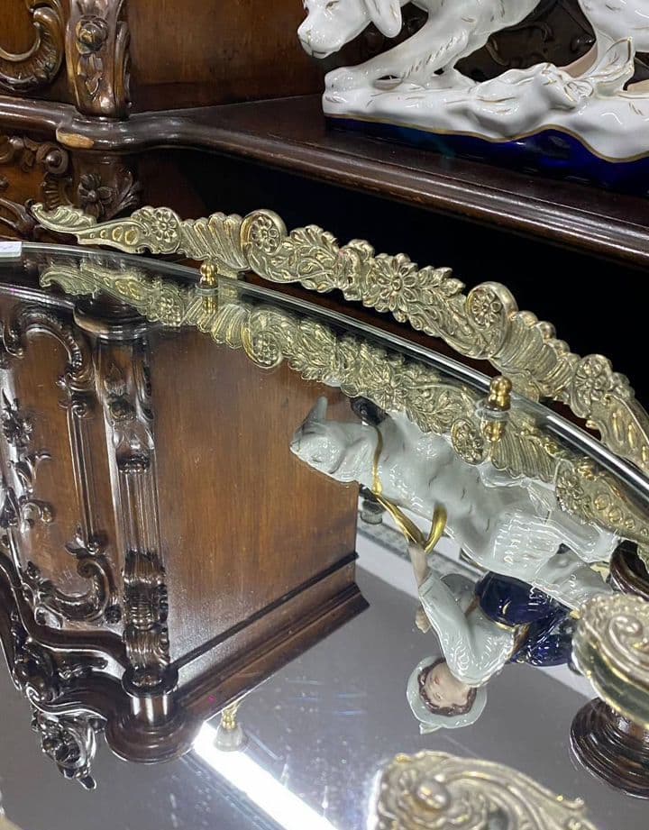 Купить Старинный зеркальный поднос