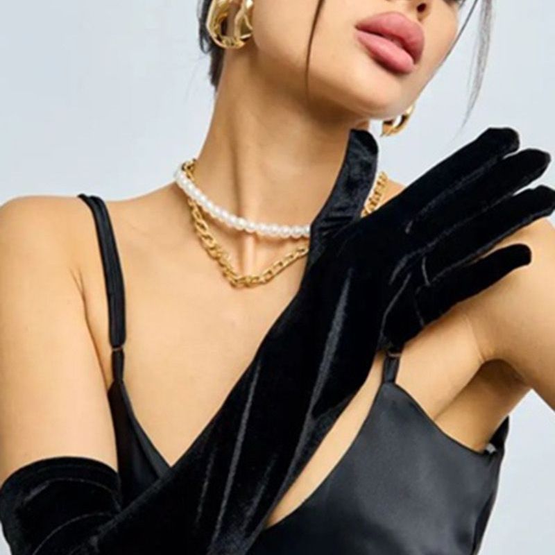 Купить Перчатки черные