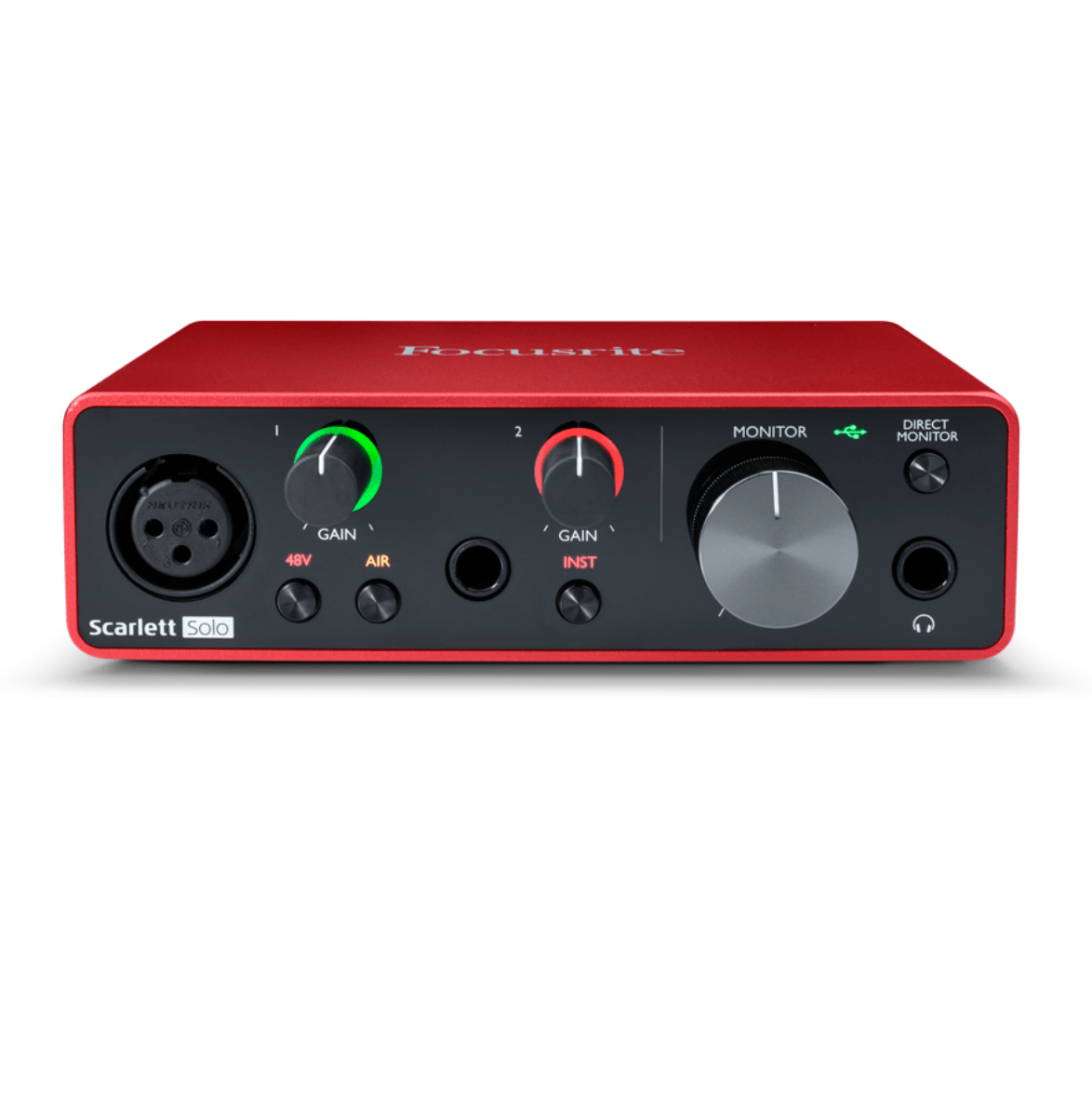 Купить Focusrite Scarlett Solo 3rd Gen