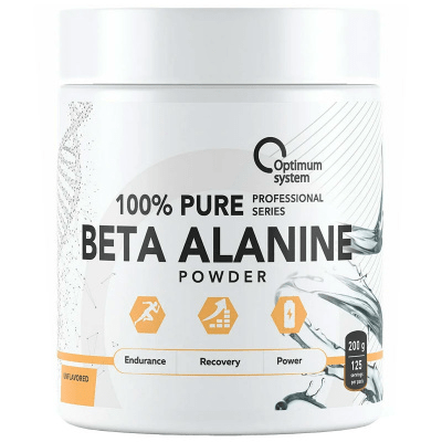 Купить Optimum System 100% Pure Бета-Аланин 200 гр