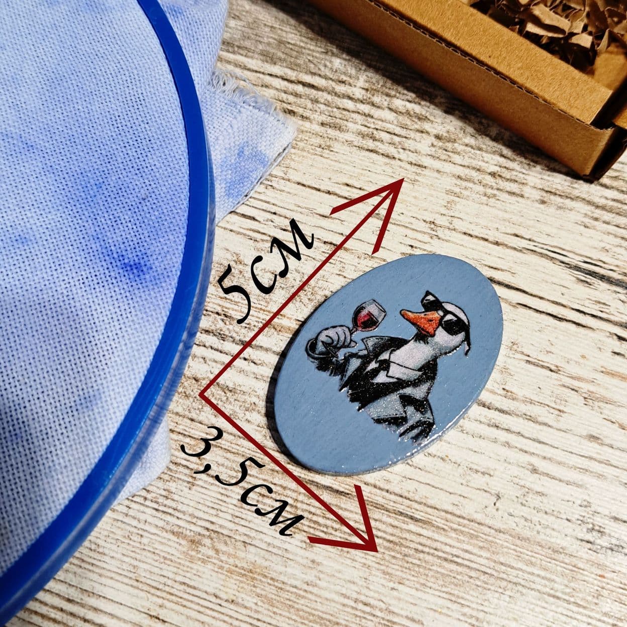 Купить Магнитная игольница "Пингвиненок"