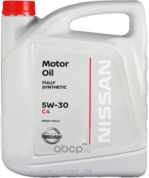 Купить NISSAN KE90090043R Масло моторное DPF 5W-30 синтетическое 5 л