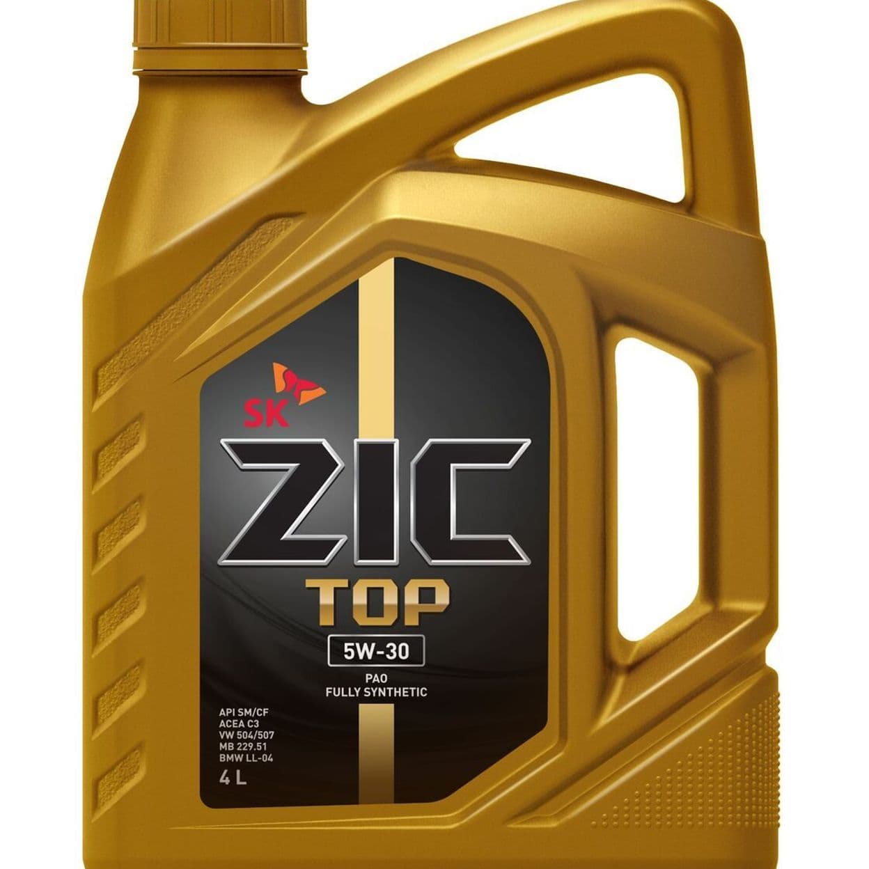 Купить ZIC Моторное масло TOP 5W-30 Синтетическое 4 л