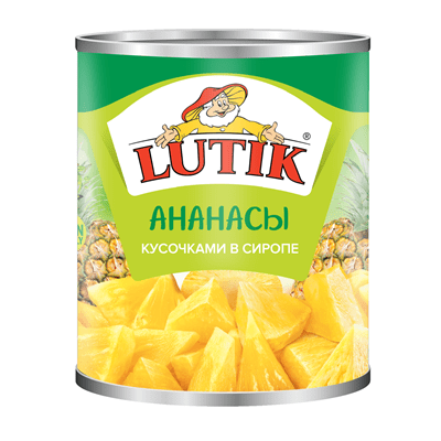 Купить АНАНАСЫ КУСОЧКАМИ В СИРОПЕ LUTIK 3100 МЛ. доставка продуктов Тюмень . доставка продуктов в Тюмени . доставка фруктов Тюмень . доставка фруктов 