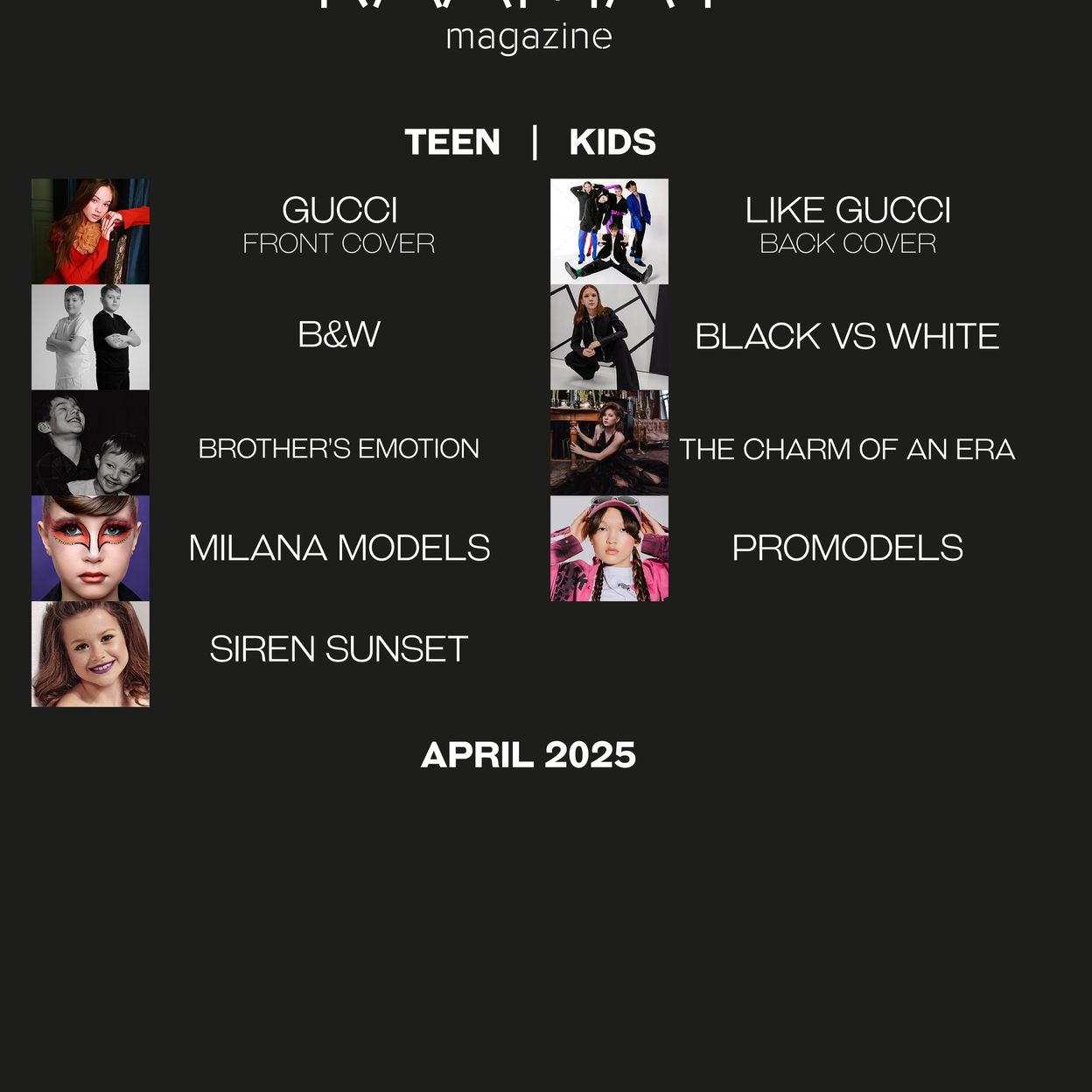 Купить Электронный журнал RAAMAT Magazine April 2025 Teen&Kids Edition Issue 2